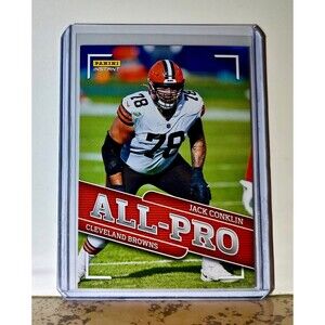 Jack Conklin 2020 Panini All-Pro NFL #8 Football Card 1/241 Cleveland Browns